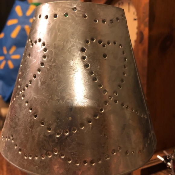 Punched Tin Candle lite - Picture 2 of 6